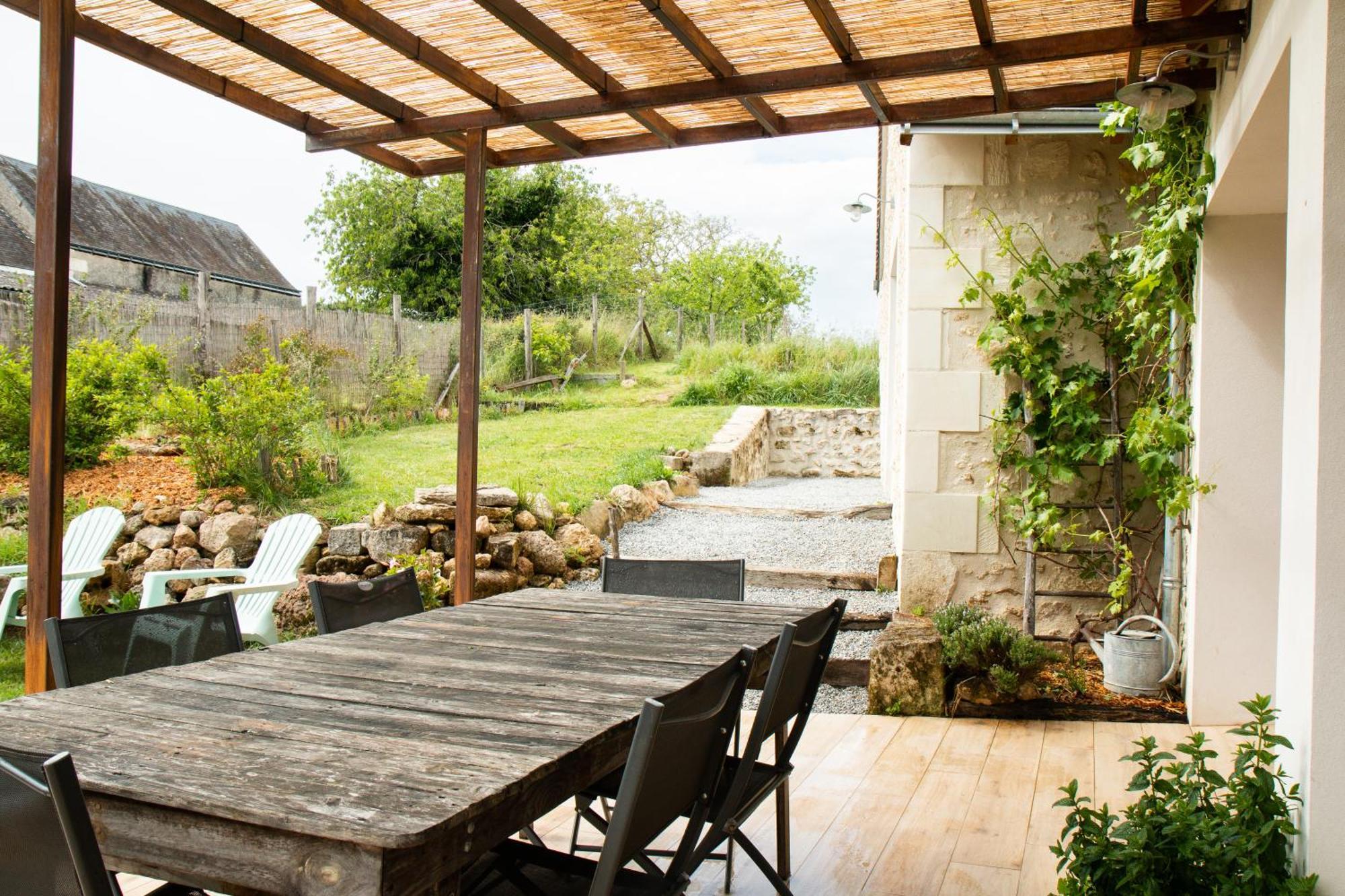 Maison Nature Cosy Proche Azay Villandry Saché Exteriör bild